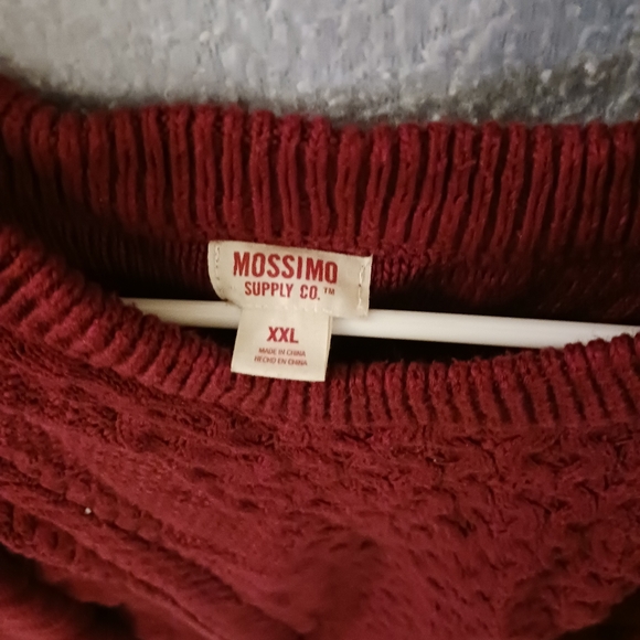 Cranberry cropped sweater - Picture 4 of 4